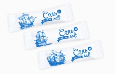 Соль порционная бум. стик 1г