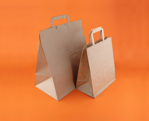 Пакеты с прямоугольным дном с ручками